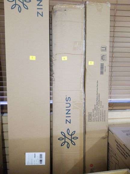Zinus Deepak Easy Assembly Wood Slat 1.6 Inch Bunkie Board / Bed Slat