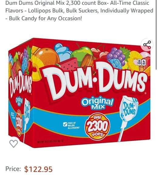 Dum-Dums Pops Put These Lollipops In The Candy Dish! - Candy Funhouse CA