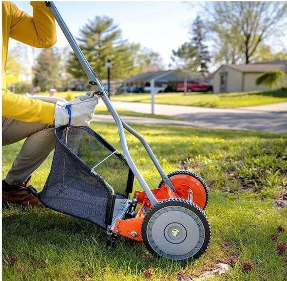 American Lawn Mower Company GC91416 14Inch/16Inch Reel Lawn Mower