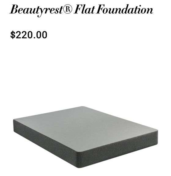 OUT OF BOX!!! Beautyrest Queen Size Box Spring Lexington Online Auction