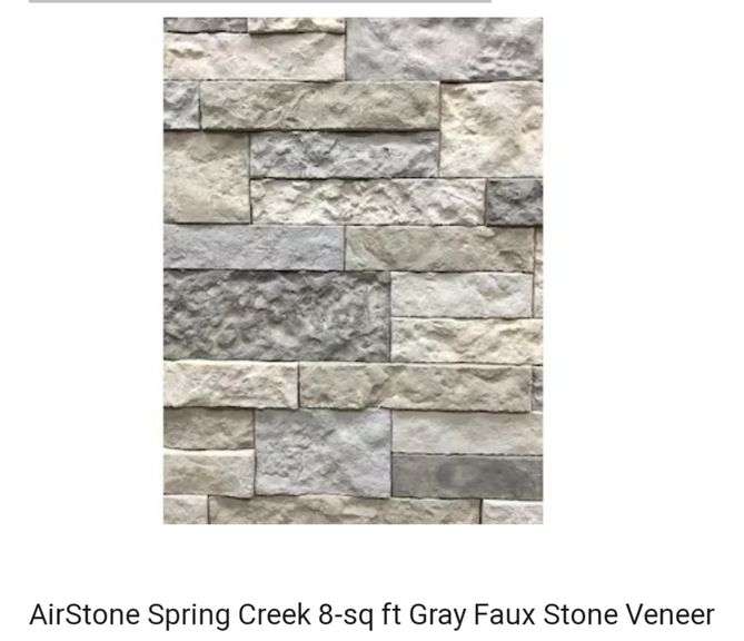 AirStone Spring Creek 8-sq ft Gray Faux Stone Veneer - Lexington Online ...