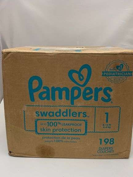 Pampers Swaddlers Diapers Size 1, 198 count - Disposable Diapers