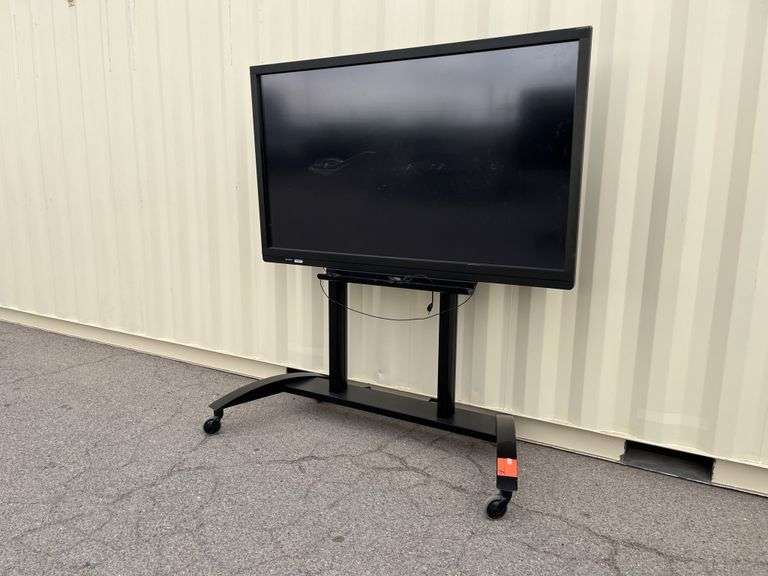 School Surplus- 70" Sharp LCD on Stand -A