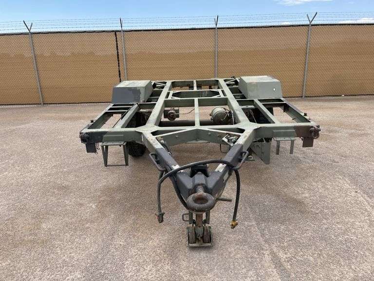 10.5 FT x 8 FT Military Cargo Trailer
