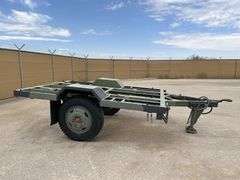 10.5 FT x 8 FT Military Cargo Trailer