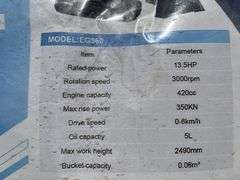 UNUSED EG360 Skid-Steer 23HP Track Loader