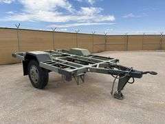 10.5 FT x 8 FT Military Cargo Trailer