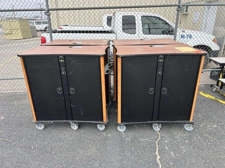 School Surplus- (4) Laptop Charging Carts