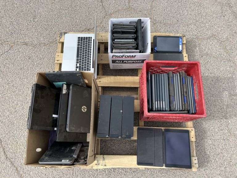 Ipads, MacBookPro, Laptops, CPU's, Etc