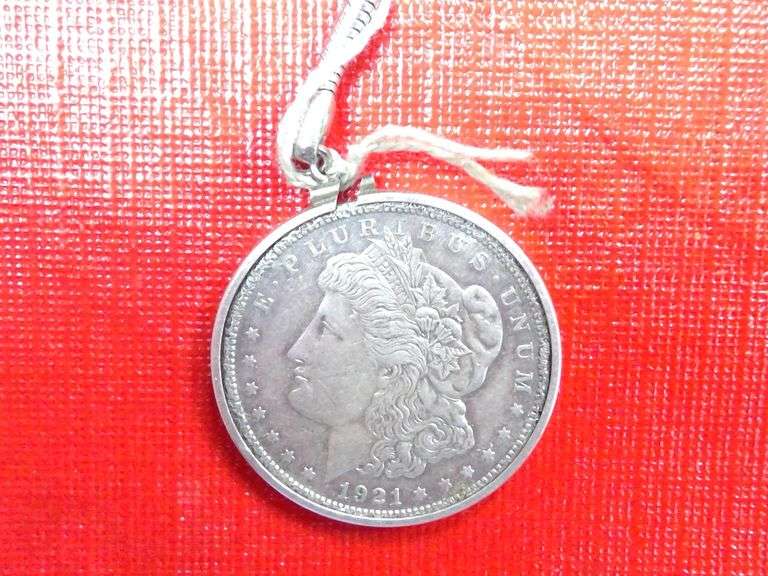1921 Morgan Silver Dollar Key Chain