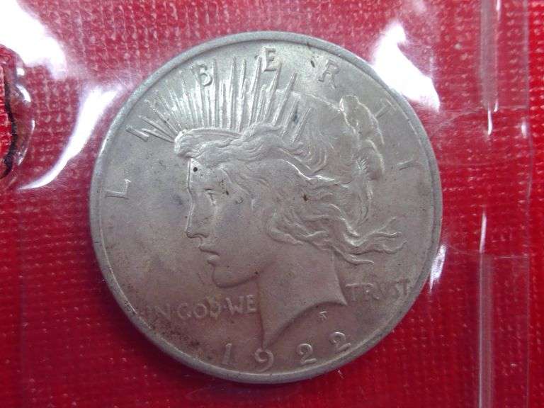 1922 Silver Peace Dollar
