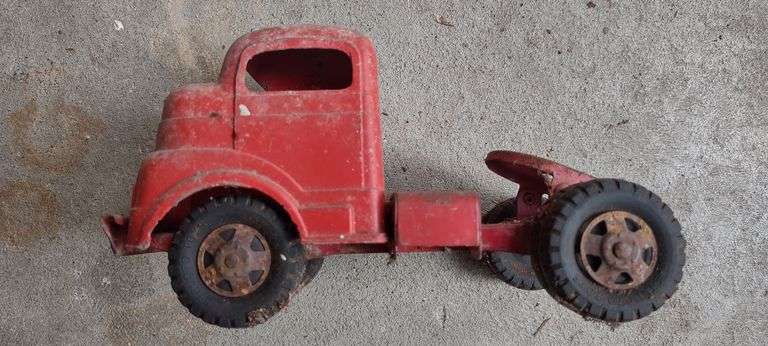 Vintage Structo Toy Truck Cab Semi