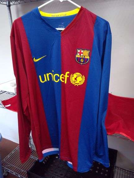 Nike UNICEF Ronaldinho Soccer Jersey