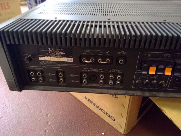 Kenwood AM/FM Stereo Receiver Model KR-6060