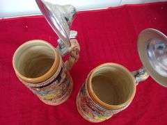 2 APEX Musical Beer Steins