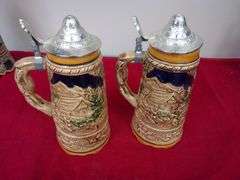 2 APEX Musical Beer Steins