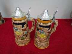 2 APEX Musical Beer Steins