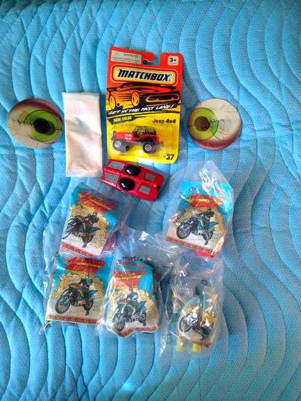 Kfc Gous Rider KFC Masked Rider Toys, Matchbox and more - Land of Goshen Auction House