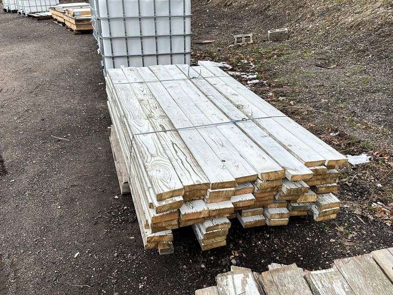 (80) 2" x 6" Boards Lee Real Estate & Auction Service