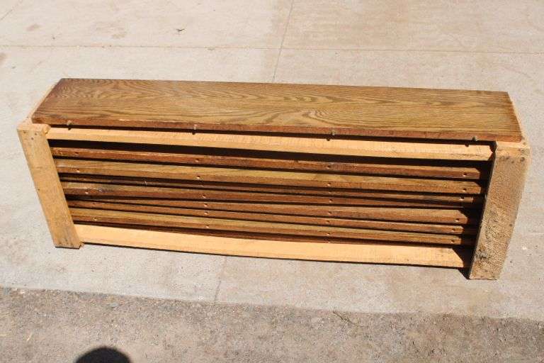 (9) Oak Table Leaves Lee Real Estate & Auction Service