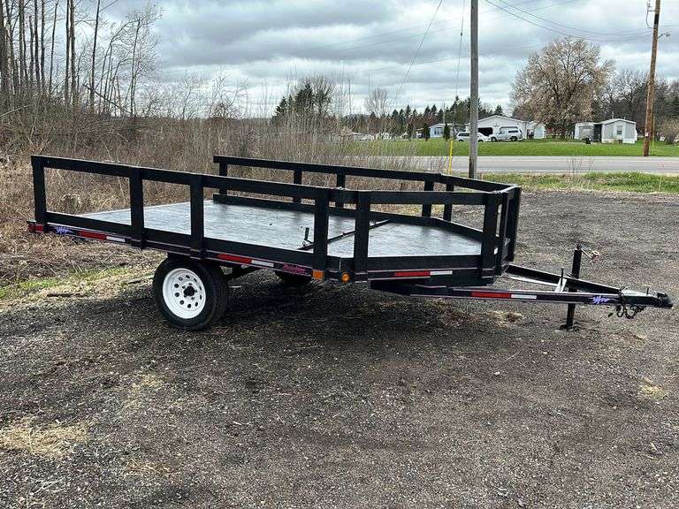 Rainbow Single Axle Snowmobile Trailer Lee Real Estate & Auction Service