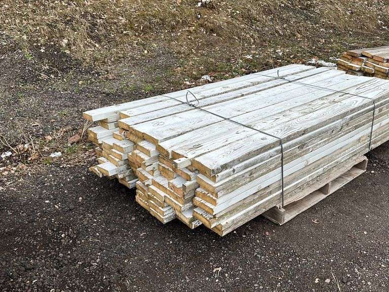 (80) 2" x 6" Boards Lee Real Estate & Auction Service