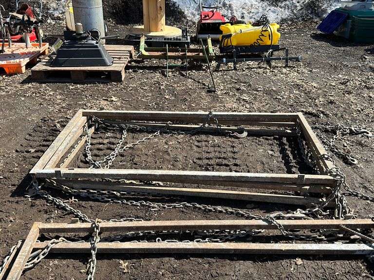 (3) Pairs of 8’ Concrete Form Baskets Lee Real Estate & Auction Service