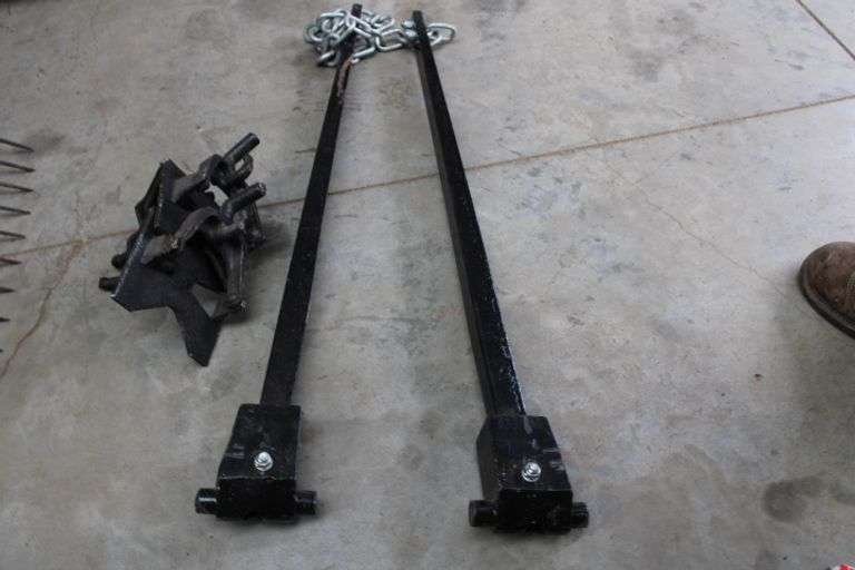 Set of sway bars for equalizer hitch Lee Real Estate & Auction Service