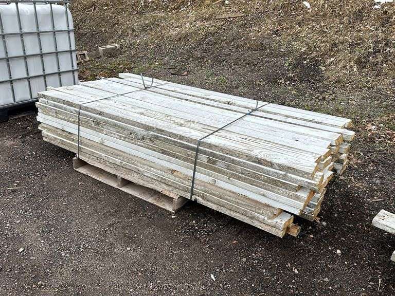 (80) 2" x 6" Boards Lee Real Estate & Auction Service