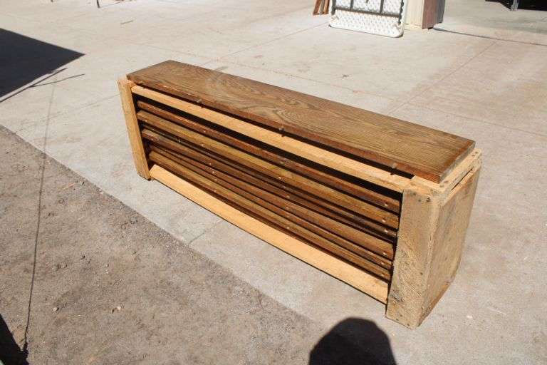 (9) Oak Table Leaves Lee Real Estate & Auction Service