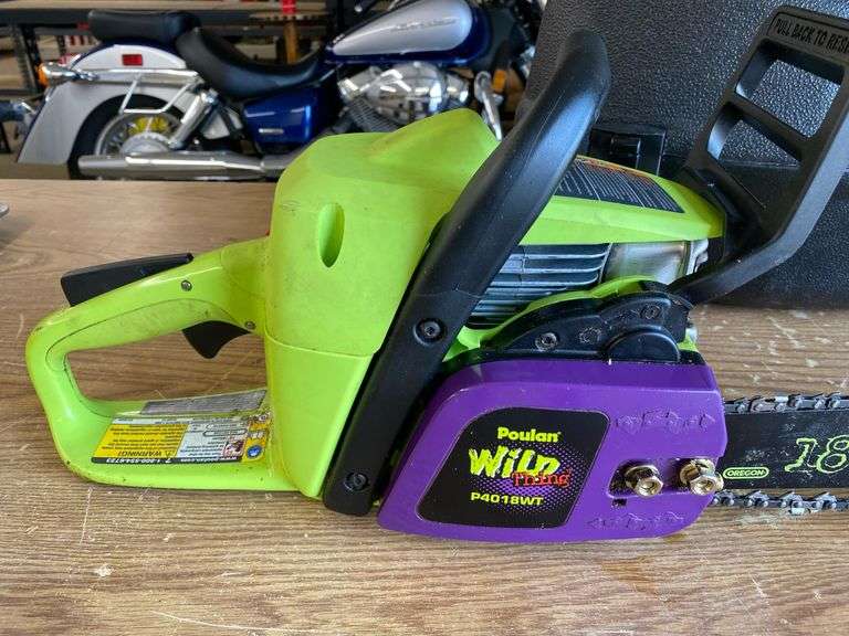 18" Poulan Wild Thing Chainsaw Lee Real Estate & Auction Service