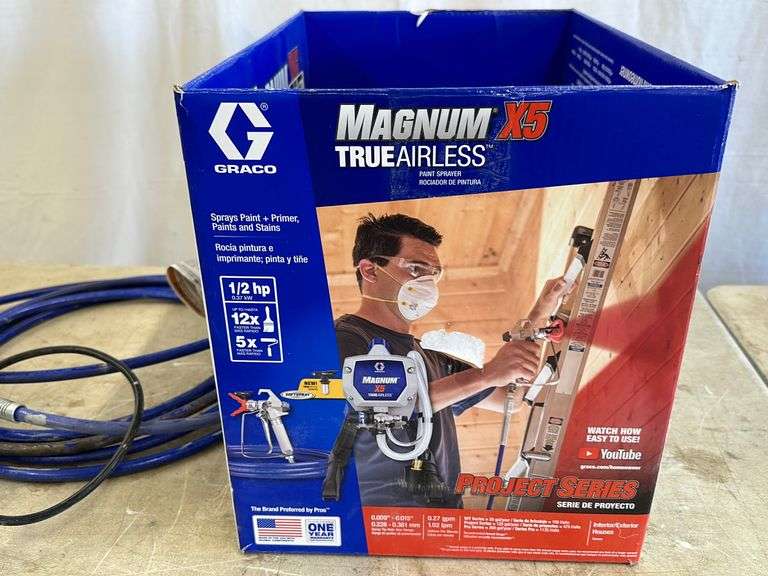Graco Magnum x5 Airless Paint Sprayer Lee Real Estate & Auction Service