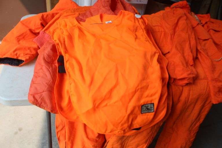 Blaze Orange Hunting Clothes Lee Real Estate Auction Service