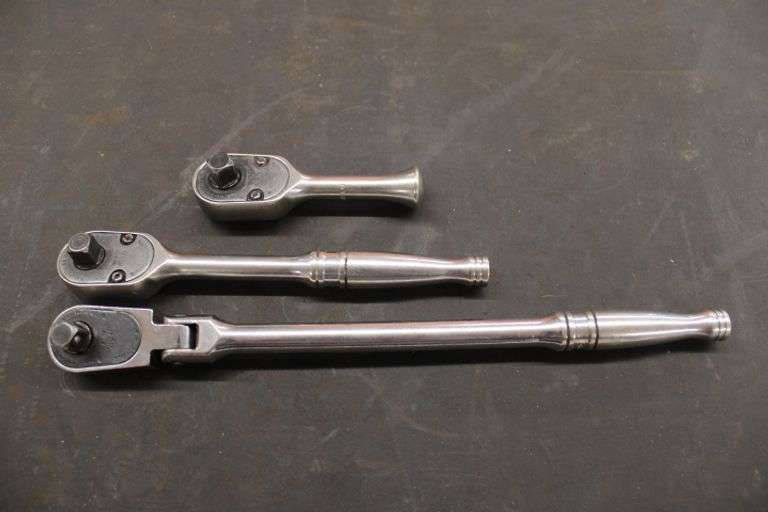 (5) Snap-On Socket Wrenches - Lee Real Estate & Auction Service
