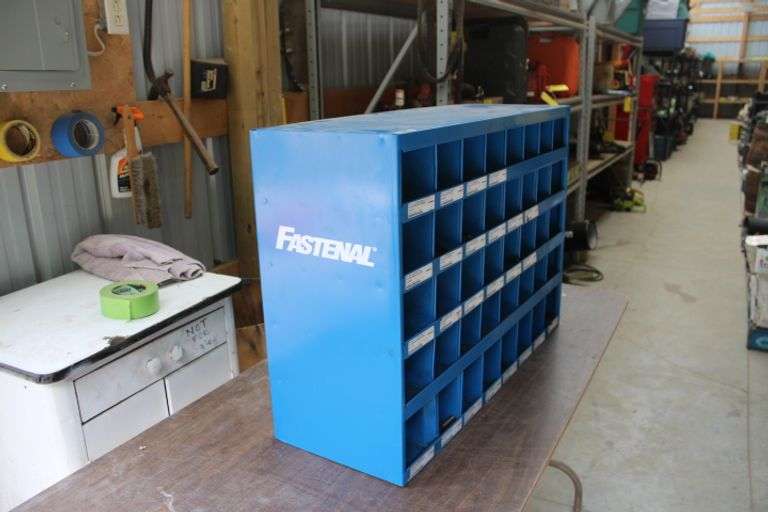 Fastenal Bolt Bin with Hardware Lee Real Estate & Auction Service