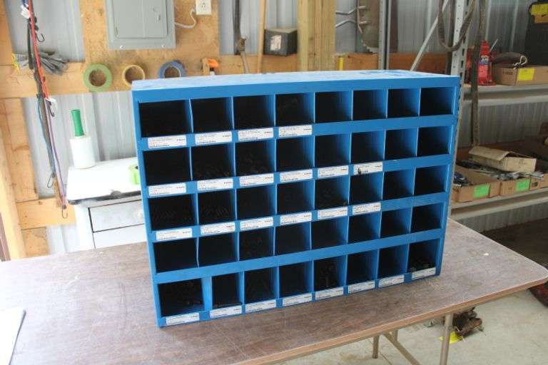 Fastenal Bolt Bin with Hardware Lee Real Estate & Auction Service