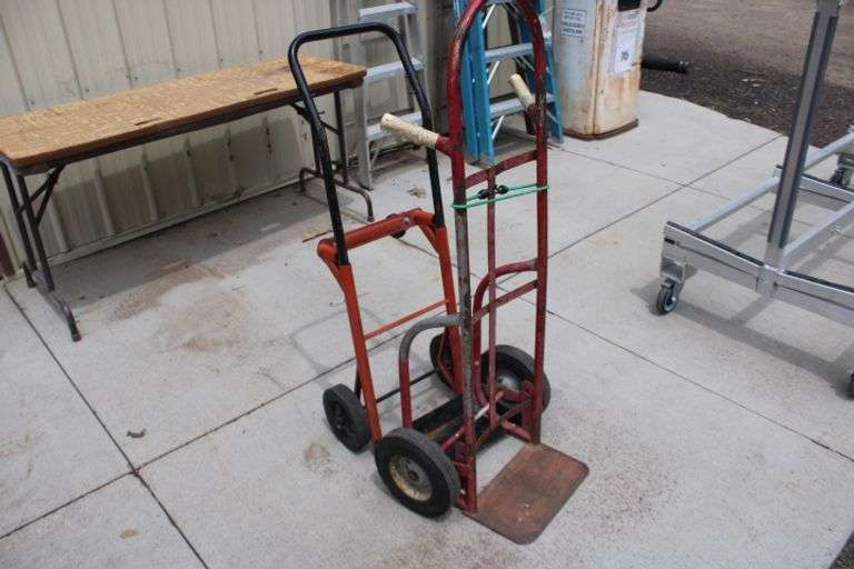 2 2 wheel hand carts Lee Real Estate & Auction Service