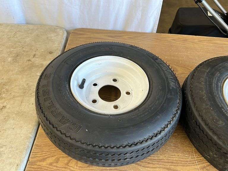(2) Carlisle Trailer Tires Lee Real Estate & Auction Service