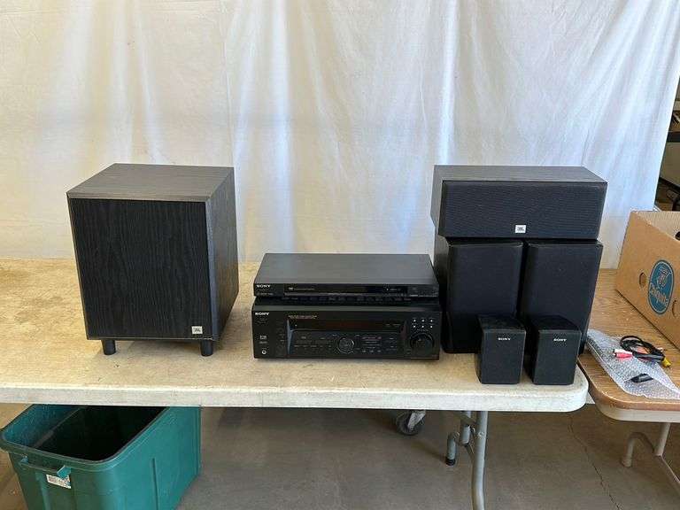 Sony/JBL HiFi System Lee Real Estate & Auction Service