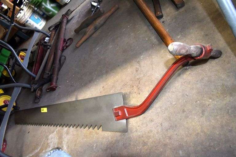 Restored Ice Saw Maring Auction Co LLC