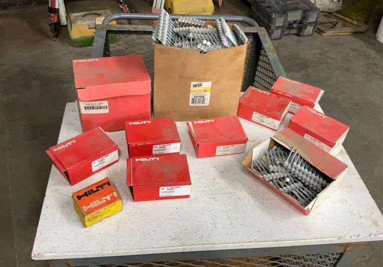 Assorted Hilti Fasteners Maring Auction Co LLC