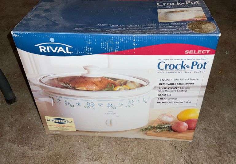 Rival Crock Pot Maring Auction Co LLC