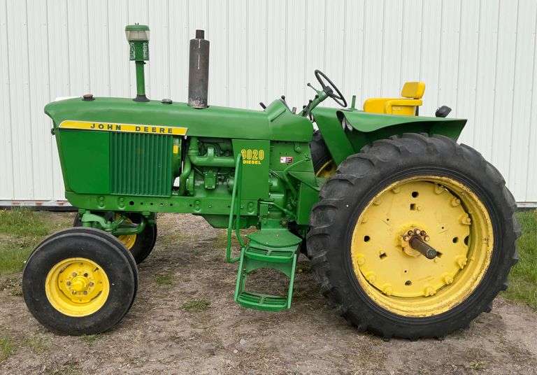 John Deere 3020 Diesel Tractor, Open Station, 3pt, 540/1000PTO, 2