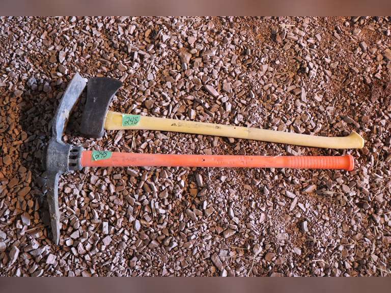 Pick axe and axe Adam Marshall Land & Auction, LLC