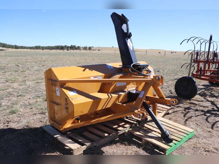 Lorenz 838 8ft. 3pt. Snowblower Adam Marshall Land & Auction, LLC