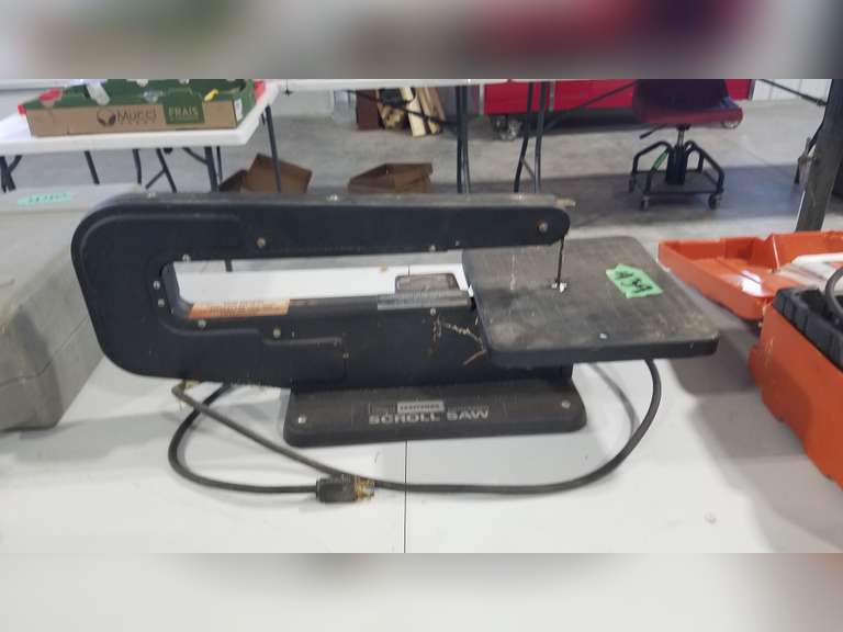 Craftsman scroll saw model 572 Adam Marshall Land & Auction, LLC