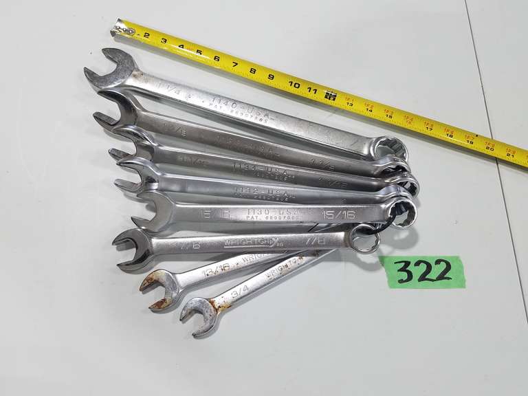 WRIGHTgrip std combination wrench set (8 pc) Adam Marshall Land