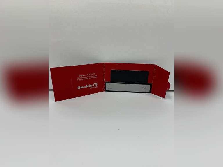 BUCKLE Gift Card For 100 Adam Marshall Land Auction LLC