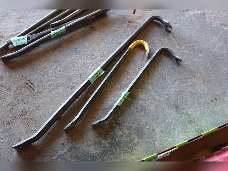 3 crow bars Adam Marshall Land & Auction, LLC