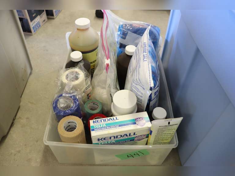 Veterinarian supplies Adam Marshall Land & Auction, LLC